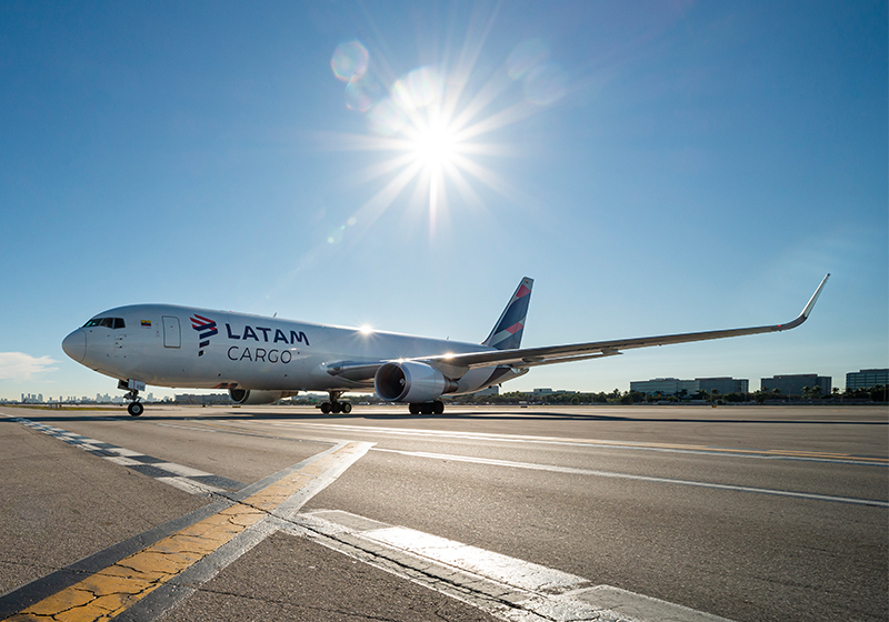 Latam Cargo launches route connecting Miami to Southern Brazil for